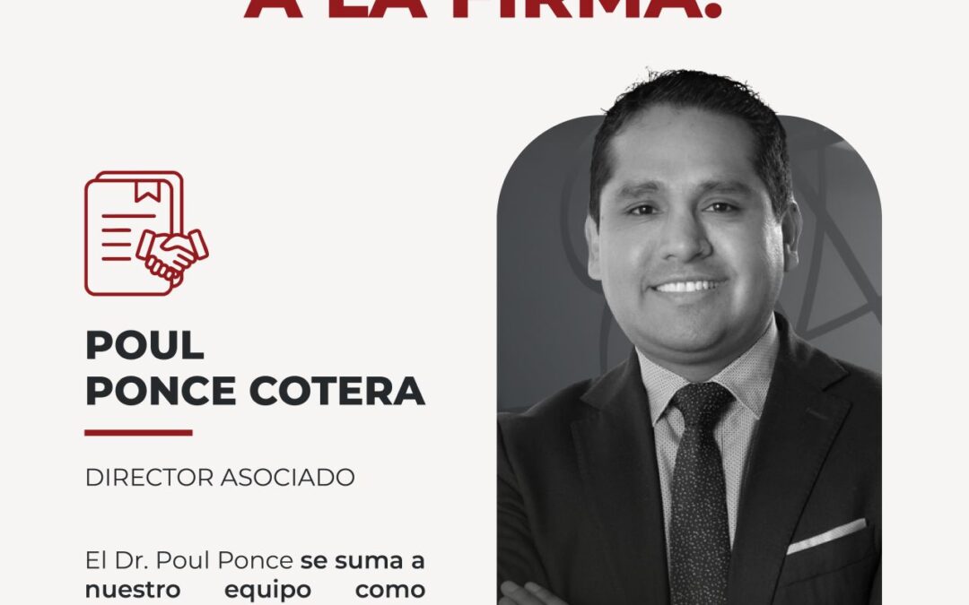 ¡BIENVENIDO A LA FIRMA!